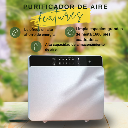 Purificador De Aire Luz UV ; ¡Respira Puro con Purificador De Aire Luz UV – Salud y Limpieza Avanzada para Tu Hogar!